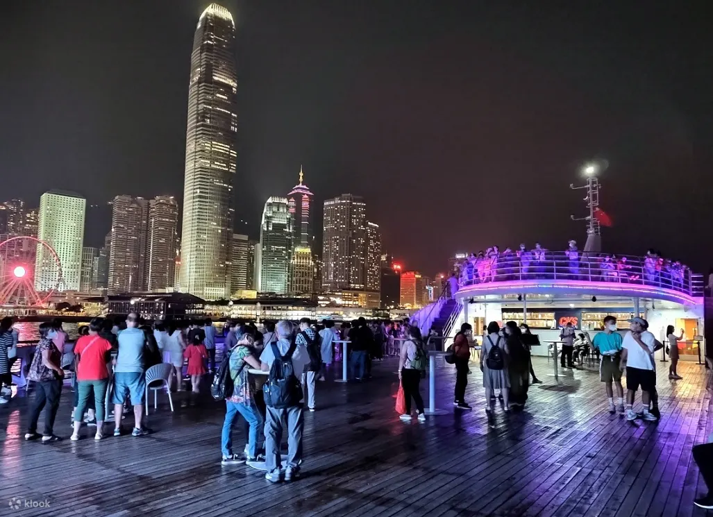 香港东方之珠维港游 | 维多利亚港360度海上露天舺板自助餐豪华游船之旅
